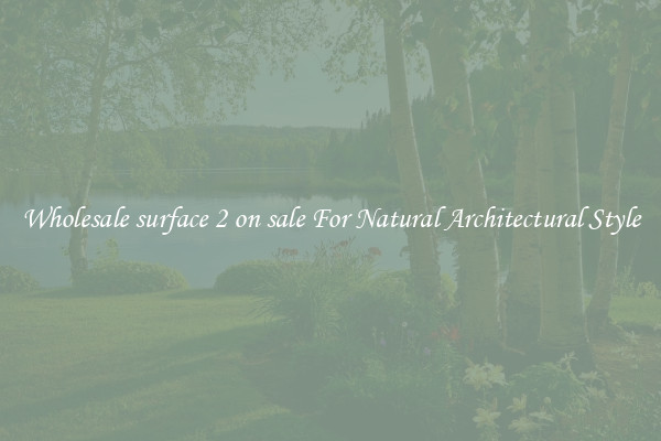 Wholesale surface 2 on sale For Natural Architectural Style